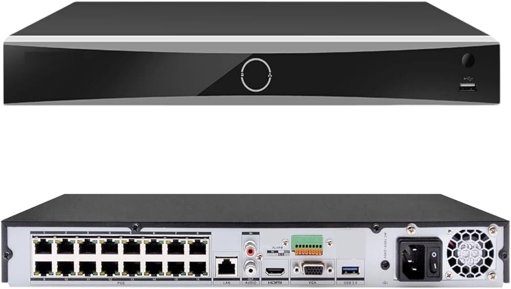 Hikvision NVR 4/8/16CH CCTV 4K 8MP Network Video Recorder IP PoE