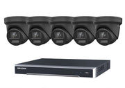 Hikvision 8MP IP DS-2CD2387G2H-LISU-SL (BLACK) Smart Hybrid 2.8mm ColorVu 4/8/16CHANNEL NVR CCTV KIT