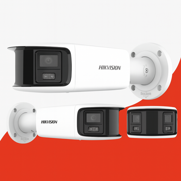 HIKVISION DS-2CD2T87G2P-LSU-SL(C)8MP COLORVU PANORAMIC DUAL 4MM LENS