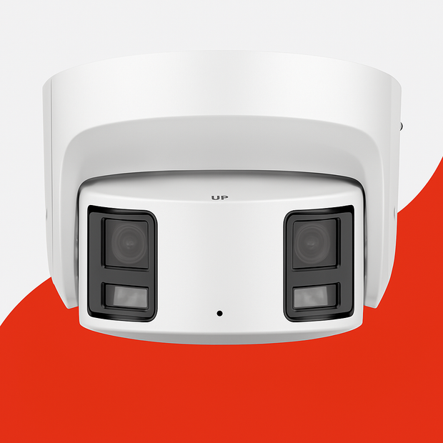 Hikvision DS-2CD2387G2P-LSU/SL(4MM)(C) 8 MP Panoramic ColorVu Turret Network Camera