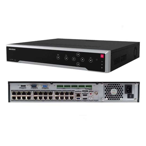 HIKVISION DS-7732NI-M4-24P ACUSENSE 32 CHANNEL 8K POE NVR 4K