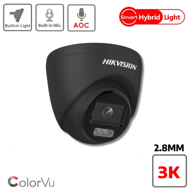 HIKVISION ColorVu 3K CCTV DS-2CE72KF0T-LFS 5MP