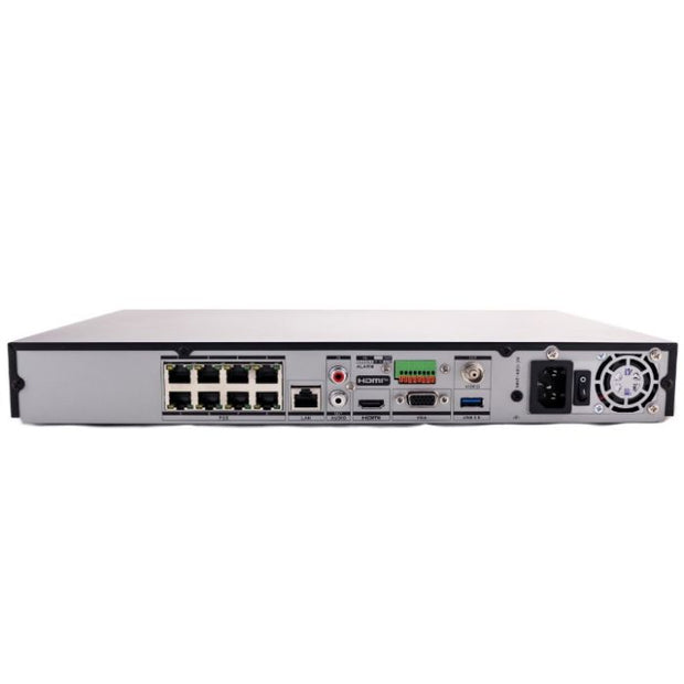 HIKVISION 8/16 CHANNEL 8K 32MP POE NVR WITH HARD DRIVE