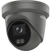 Hikvision DS-2CD2347G2-LU 2.8mm ColorVU 4mp POE Turret Camera With Built in Mic