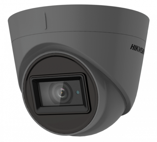 Hikvision 5MP DS-2CE78H0T-IT3FS HD-TVI 2.8mm Lens Turret Camera, 40m Smart IR, Built-In Mic