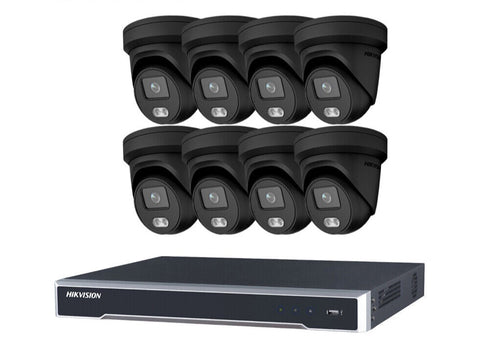 HIKVISION 4MP IP CCTV SYSTEM DS-2CD2347G2-LIU NIGHTVISION COLORVU 4/8/16 CHANNEL 4K 8MP NVR