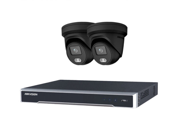 HIKVISION 4MP IP CCTV SYSTEM DS-2CD2347G2-LIU NIGHTVISION COLORVU 4/8/16 CHANNEL 4K 8MP NVR