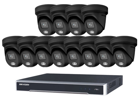 HIKVISION 4MP IP CCTV SYSTEM DS-2CD2347G2-LIU NIGHTVISION COLORVU 4/8/16 CHANNEL 4K 8MP NVR