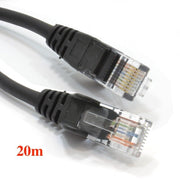 Ethernet Cable Network Internet Cat5e RJ45 Patch Lead lot 20m Long