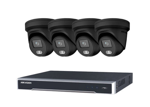 HIKVISION 4MP IP CCTV SYSTEM DS-2CD2347G2-LIU NIGHTVISION COLORVU 4/8/16 CHANNEL 4K 8MP NVR