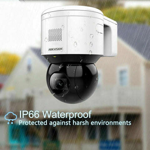 Hikvision DS-2DE3A400BW-DE(F1)(S5) ColourVu 4MP IP POE Mini PTZ with 2 Way Audio & Face Capture 30m IR